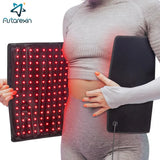 406pcs Leds Red Light Heating Larger Size Pad 660nm Waist Back Shoulder Muscle Pain Yoga mat Relief Relax Infrared Light 850nm