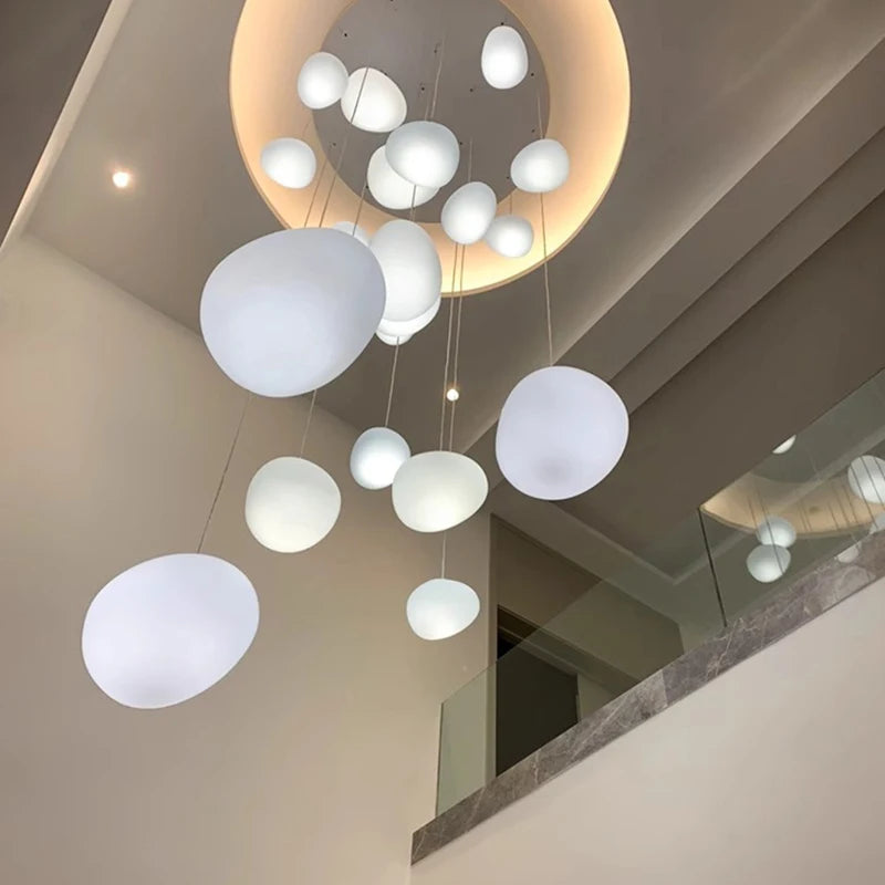 Modern Stair chandelier Pendant lights indoor lighting Ceiling lamp hanging light led Chandeliers for living room indoor lightin