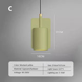 Retro Wabi-sabi Cement Gypsum Pendant Lights LED E27 Modern Light Fixtures Bedroom Kitchen Dining Room Bar Cafe's Restaurant