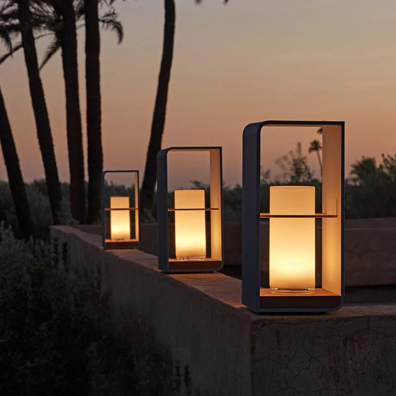 Outdoor floor lamps lawn solar LED outdoor lighting outdoor courtyard decoration outdoor courtyard lights non solar lights