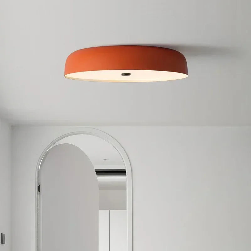 Italian Design Ceiling Light Minimalist Light Luxury Creative Bedroom Living Room Home Decoration Lamp Eye Protection LED
