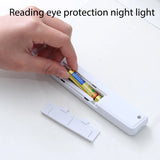 Portable LED Book Light Battery Powered Flat Plate Led Book Lamp Eye Care Reading Lamp for Reading In Bed At Night