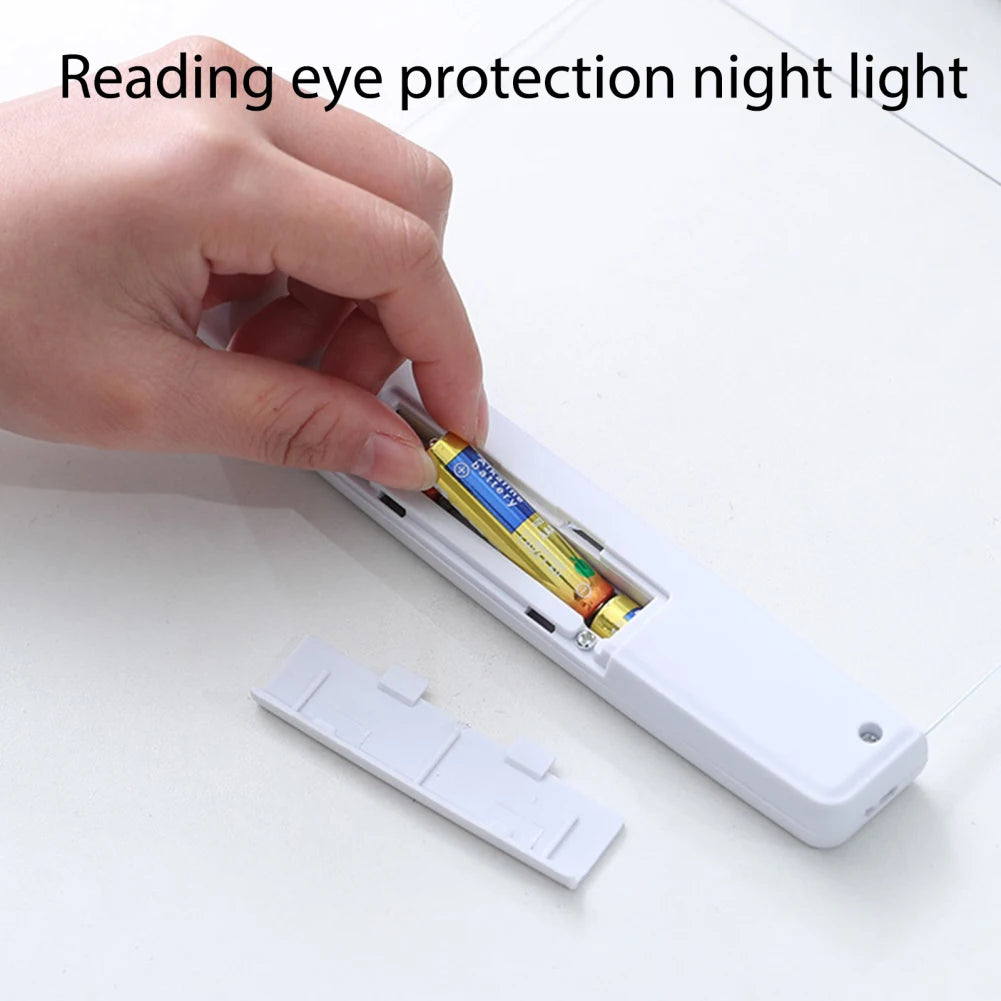 Portable LED Book Light Battery Powered Flat Plate Led Book Lamp Eye Care Reading Lamp for Reading In Bed At Night