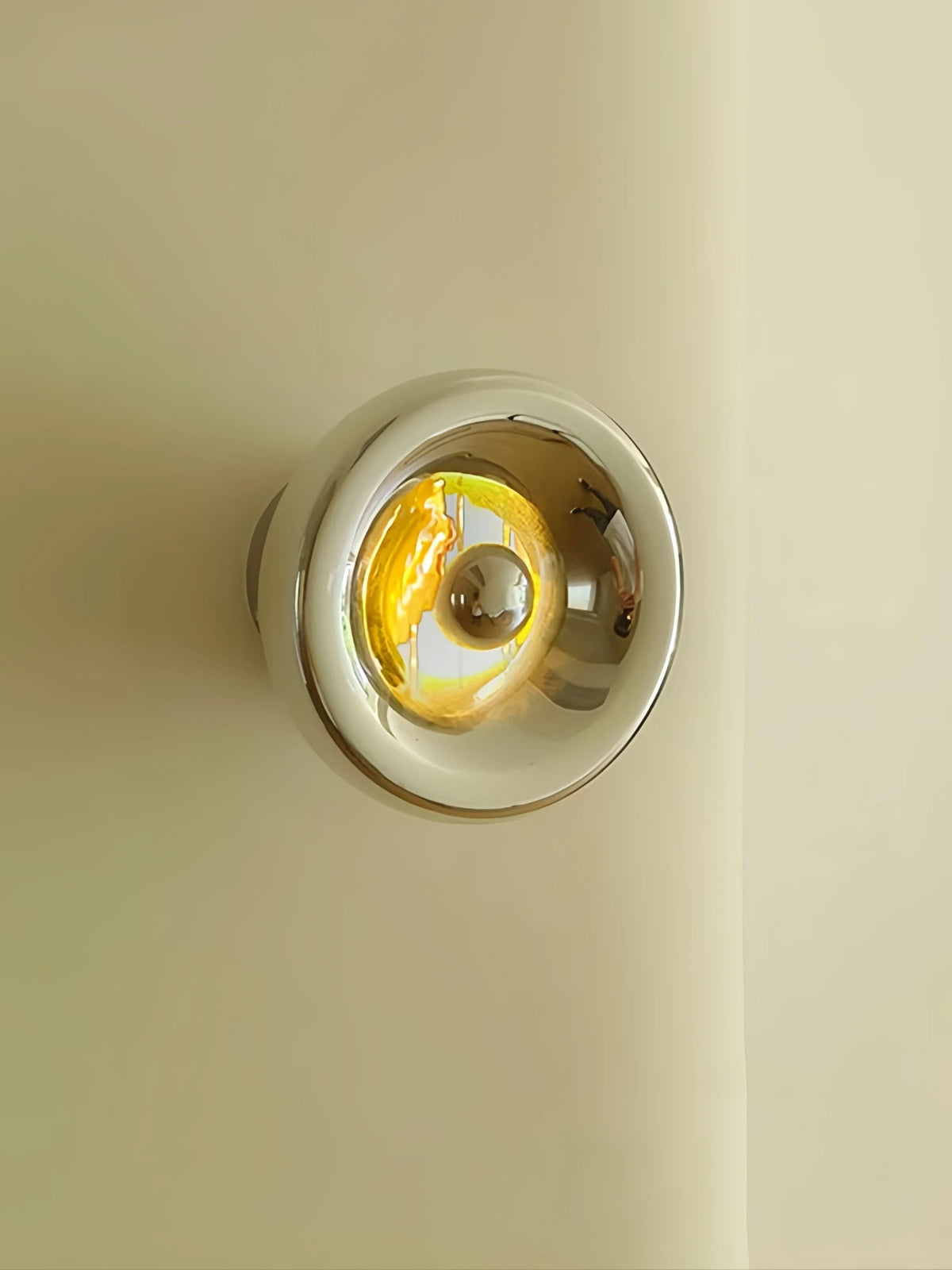 Designer Lava Wall Lamp Chrome Gold Corridor Background Wall LED Living Room Bedroom Bedside Decorative Wall Light