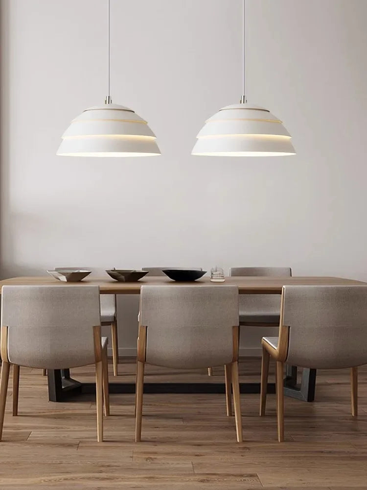 Nordic Minimalist Pendant Light Bar Restaurant Dining Room Bedroom Led Luster&#39;s lamparas colegnates para techno Room Decors E27 Lamp
