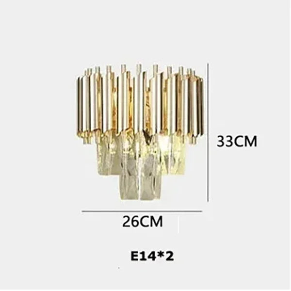 Home Appliance Crystal Ceiling Chandelier Luxury Dining Room Pendant Lamp Modern New Living Room Decor LED Bedroom Hanging Light