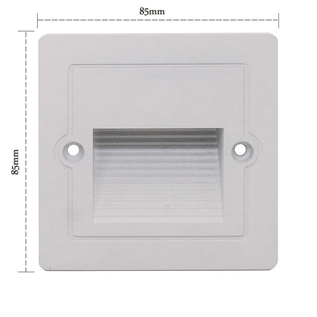 Outdoor Led Stair&Step Light 3W Waterproof Recessed Wall Corner Lamp For Home Landscape Pathway Stairway Garden Yard Footlight