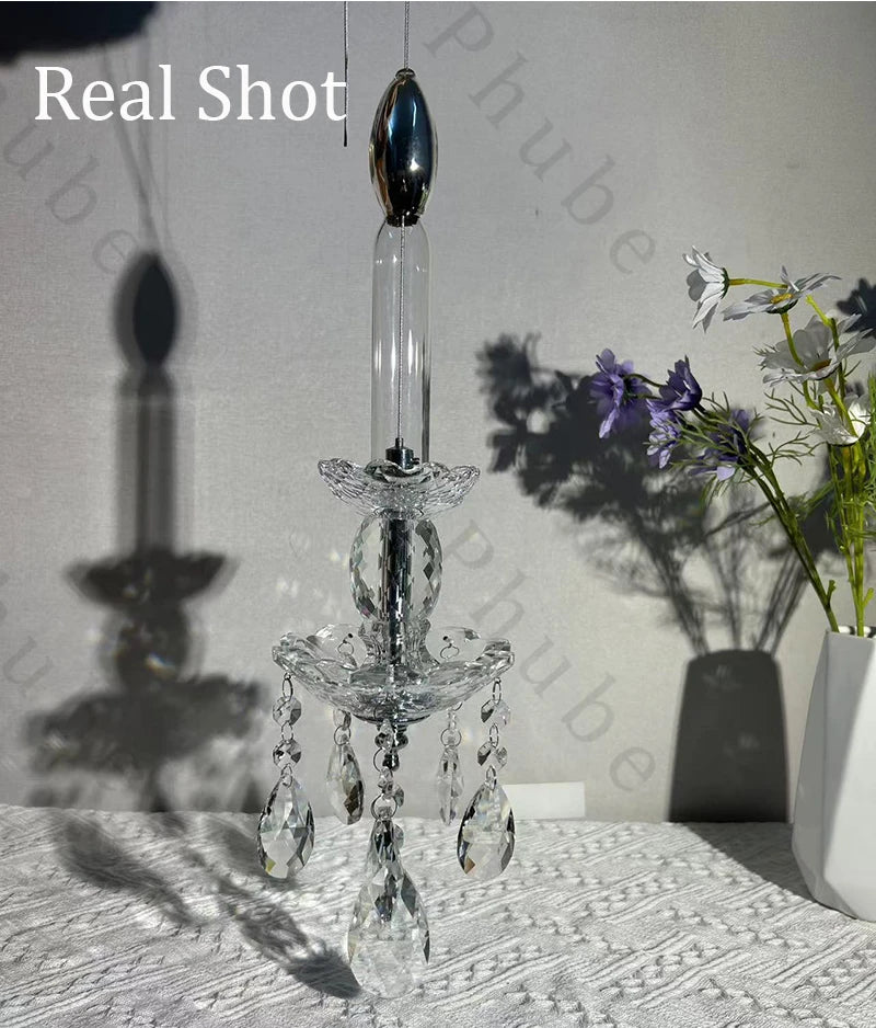 Unique Project Crystal Chandelier light For Hotel Restaurant Wedding Decoration big Hanging Lamp Pendant Light Stair Chandelier
