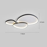 Nordic Minimalist LED Ceiling Light - Dimmable Chandelier for Living Room