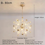 Nordic Crystal Led Ceiling Pendant Lamp Modern Clear Crystal G9 LED Lamp for Dining Room Bedroom House Decor Suspension Lamp
