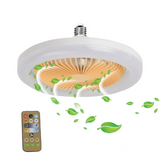 30W Ceiling Fan With Integrated Lights E27 Remote Ceiling Lighting Bedroom Living Room Switch Control Home Lamp