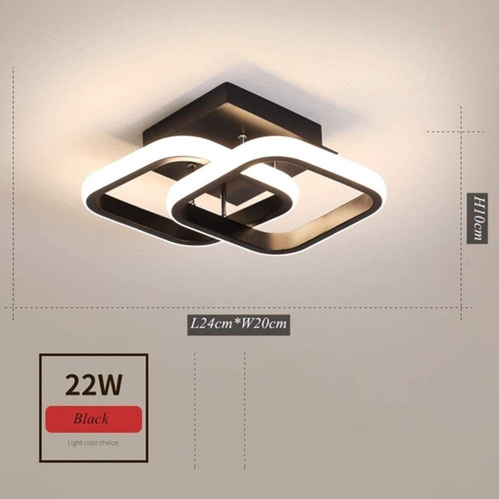 Modern LED Ceiling Lights Chandelier Nordic Living Room Lamp Lighting Minimalist Eye Protection for Indoor Living Room Bedroom