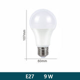 LED Bulb Lamps 3W 6W 9W 12W 15W 18W 20W 10pcs/lot E27 E14 Lampada LED Light Bulb AC 220V-240V Bombilla Spotlight Cold/Warm White