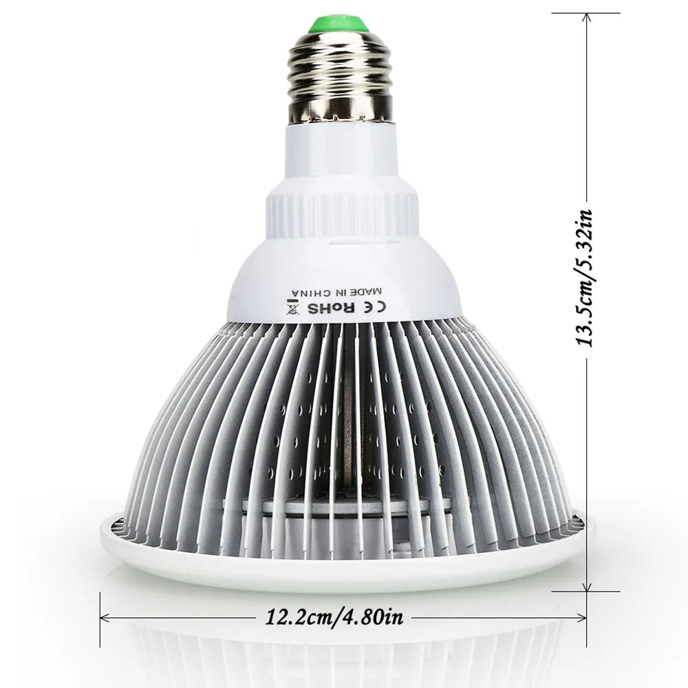 24W Red Light Therapy LED Bulb - Health Care 24W Infrared Anti-aging red Bulb 850nm 660nm Skin Pain Relief Massage Body Neck Shoulder Back Heating Lamp