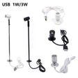 USB 5V Mini Led Spotlight Rotatable Angle 1W 3W Surface Mounted for Cabinet Showcase Terrarium Jewelry Lamp Ceiling Spot Lights
