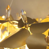 2025 New Nordic firefly crystal Ceiling Chandelier For Living Room Dining Room Kitchen Island Hotel Lighting Fixture ring lustre