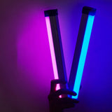 Portable Super Bright LED Tube USB Rechargable Outdoor Camping Night Light Photography Fill Light with 3 Color Adjustable