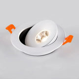 Recessed Anti-glare COB spotlights LED downlight 360° rotation Dimmable Ceiling lamp  Interior lighting
