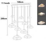 Modern home decoration led light, stair chandelier, living room hanging light, dining room chandelier, indoor lighting