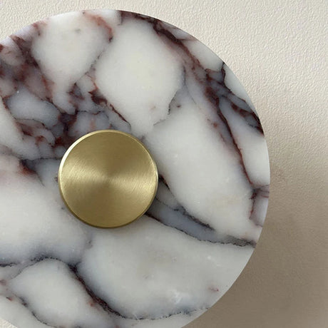 New Style Art Deco Wall Light Stone Gold Metal For Bedroom Foyer Stairs Aisle Drop shipping 3000K Atmosphere Lamp 20/25/30cm