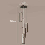 Nordic home decoration, stair chandelier, living room and dining room Pendant lights, ceiling light, indoor lighting