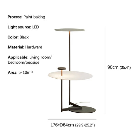 APRIL Nordic Floor Lamp Modern Art Family Living Tea Room Bedroom Creativity Luxury LED  Decorative Standing Light