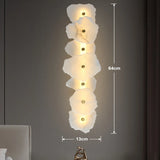 Modern Natural Marble LED Pendant Light - Luxury Stone Ceiling Chandelier Lamp Fixture for Dining Table, Living Room & Bathroom