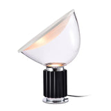 Italy floss Radar table lamp Aluminum Glass Shade LED Desk Light For bedroom bedside Study living room High-end decors lighting