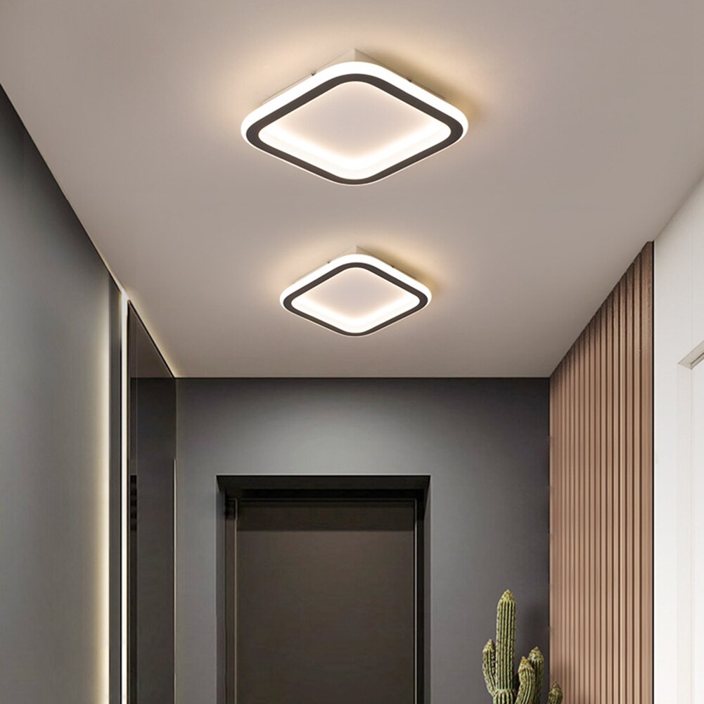 Nordic LED Ceiling Fixture Flush Mount Ceiling Light Bedroom Chandelier Ceiling Lights For Dining Room Living Room Aisle Lamp
