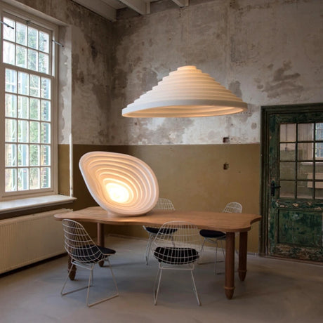 Nordic Wabi-Sabi Pendant Lights Minimalist Chandelier for Dining Room Bar Loft Bedroom Home Decors Hanging Lighting Fixtures