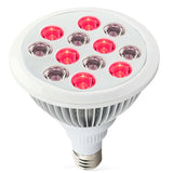 24W Red Light Therapy LED Bulb - Health Care 24W Infrared Anti-aging red Bulb 850nm 660nm Skin Pain Relief Massage Body Neck Shoulder Back Heating Lamp