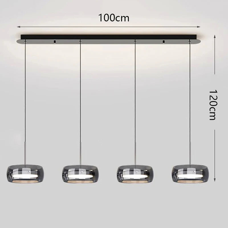 Modern LED Pendant Light for Living Room - Luxury Home Decor Chandelier