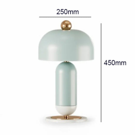 Nordic Designer LED Desk Lamp E27 Home Decors Restaurant Decorative Metallic Luster Bedroom Minimalist Villa Table Light Fixture