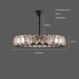 LED E14 Classic Retro Chrome Gold Crystal LED Lamp LED Light. Pendant  Lamp For Living Room