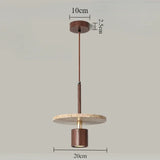 Wabi Sabi Natural Travertine Pendant Light - Luxury Stone Kitchen Island Lamp