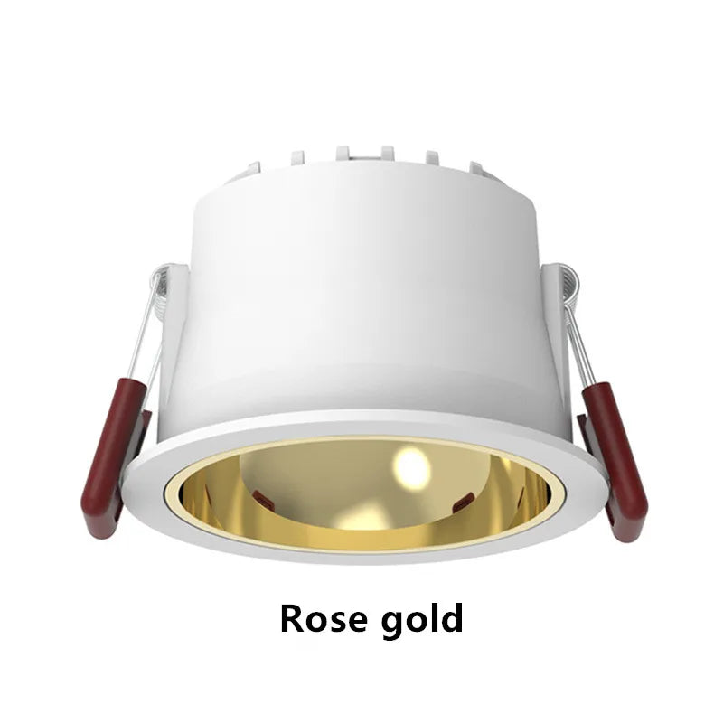 IP65 COB Waterproof Spotlight Recessed 5 Colors and 3 Emitting Colors