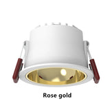 IP65 COB Waterproof Spotlight Recessed 5 Colors and 3 Emitting Colors