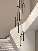 Minimalist Chandelier Nordic Hanging Modern LED Pendant Light Living Room Restaurant Villa Loft Ceiling Staircase Pendant Light