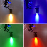 Smart Bluetooth App Control RGB LED Spotlight (USB 5V, 1W/3W) - Mini Ceiling Accent Downlight in Black, White & Silver
