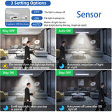 LED Sensor Cabinet Lights Dimmable Night Light for Living Room Wardrobe Kitchen Lamp Led Tube Wireless Motion Sensor Night Lamp