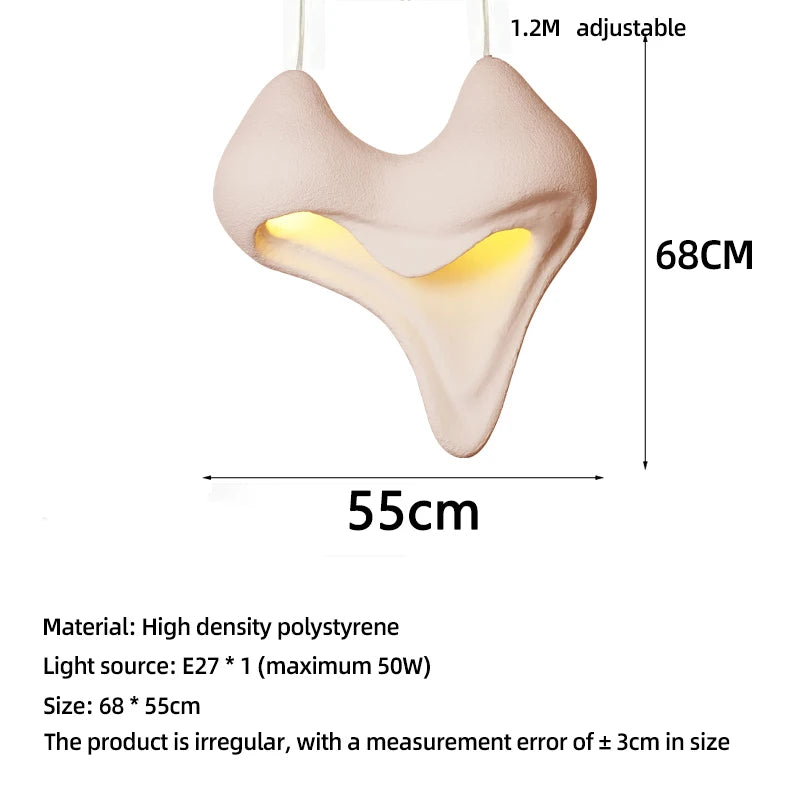 Creative Conch Pendant Light Home Decor Indoor Restaurant Lighting 2026 New Bar Island Table Modern Wabi Sabi Ceiling Chandelier