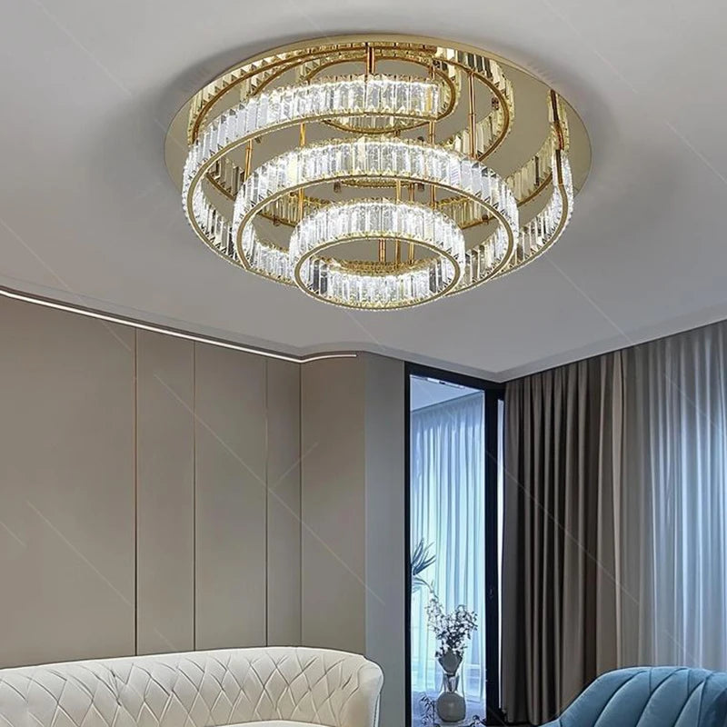 Home decorationPendant lights, luxury crystal living room chandelier, dining room Pendant lamp, ceiling light, indoor lighting