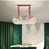 2025 New Modern High-End Light Luxury Crystal Chandeliers for Living Room Dining Bedroom Indoor Decor Lighting Lustres Fixtures