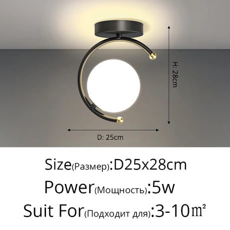 Modern Decors Ceiling Lights Indoor Lusters' Chandelier For Living Room Nordic LED Lighting Kitchen Ceil Lamp Full Sky Star Ceiling