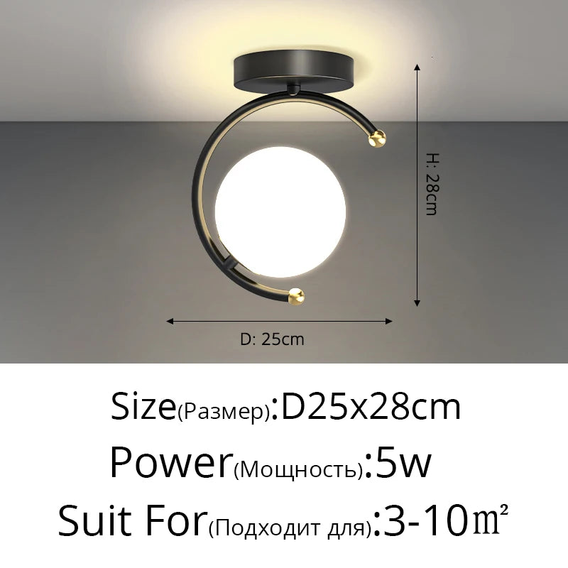 Modern Decors Ceiling Lights Indoor Lusters&#39; Chandelier For Living Room Nordic LED Lighting Kitchen Ceil Lamp Full Sky Star Ceiling