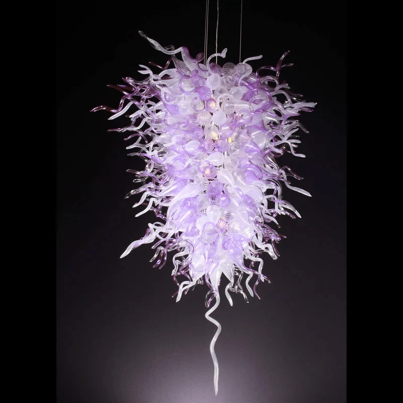 Minimalist Ceiling Light 2026 Designer White Lincoln Murano Glass Pendant Lamp Luster Dimmable Adjustable For Living Dinin