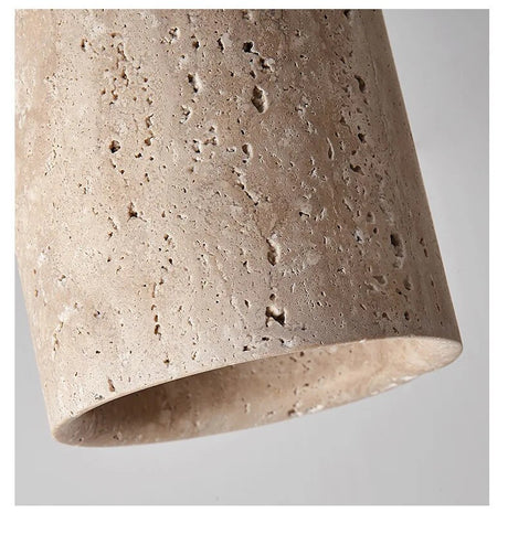 Japanese Wabi Sabi Yellow Marble Hotel Lobby Corridor Ceiling Light Creative Cream Style Restaurant Room LED Mounted Downlight