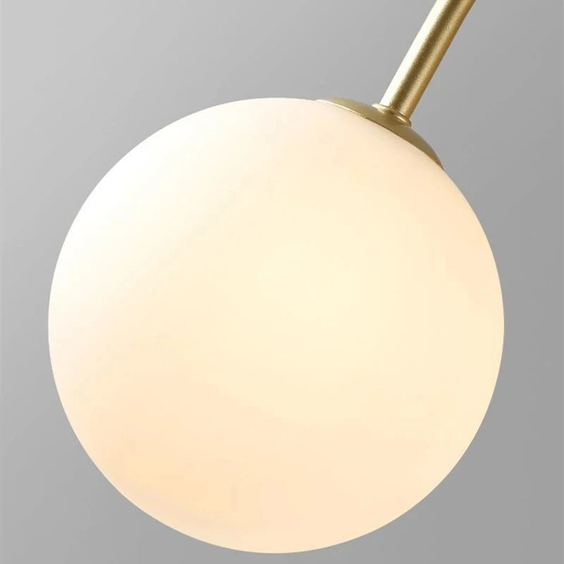 Nordic Minimalist Pendant Light is Used For Dining Living Room Restaurant Lamp Cafe Clothing Store Art Black Gold Red Chandelier