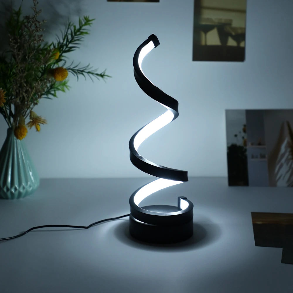 Modern Simple Table Lamp Bedroom Bedside Desk Creative Art Decorative Table Lamp
