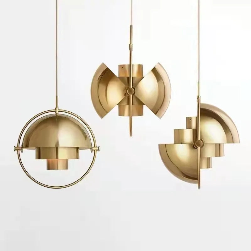 Modern Pendant Light Nordic Bedroom Bedside Hanging Lamp for Dining Room Shape Changed Suspension Droplight Indoor Lighting E27